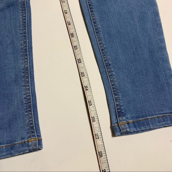 INDIGO Blue Motherhood Fit Belly Light Wash Maternity Jeans - Picture 9 of 9